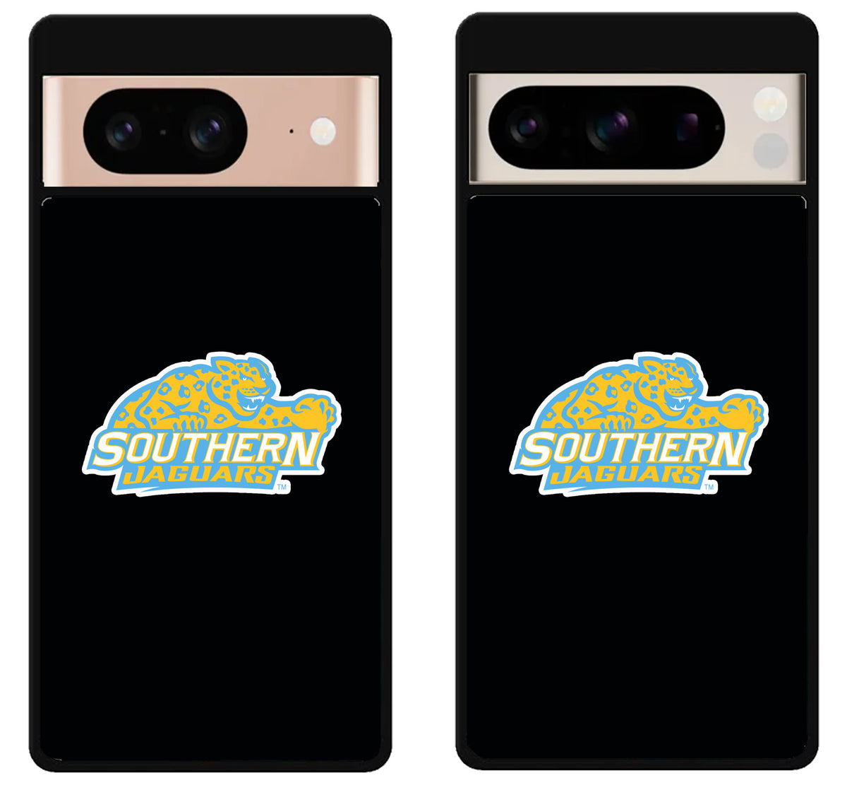 Southern Jaguars Black University Google Pixel 8 | 8 Pro Case