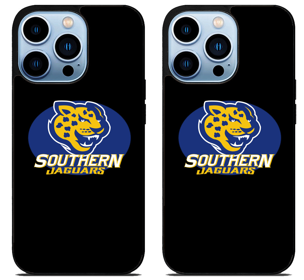 Southern Jaguars Black iPhone 15 Pro | iPhone 15 Pro Max Case