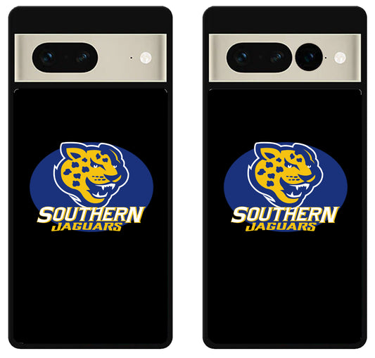 Southern Jaguars Black Google Pixel 7 | 7 Pro Case