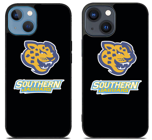 Southern Jaguars Logo University iPhone 15 | iPhone 15 Plus Case