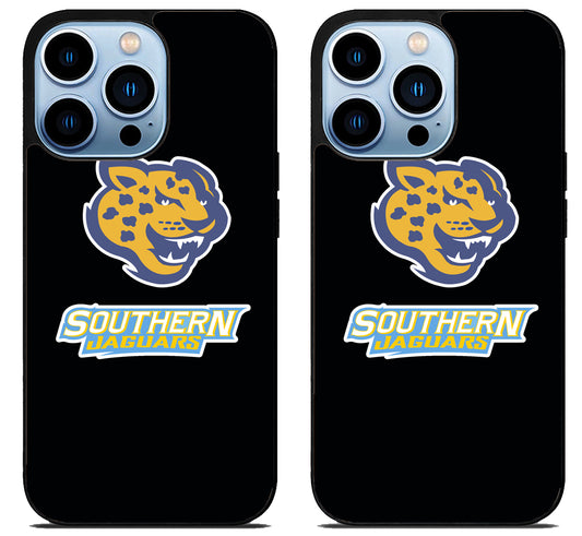 Southern Jaguars Logo University iPhone 15 Pro | iPhone 15 Pro Max Case