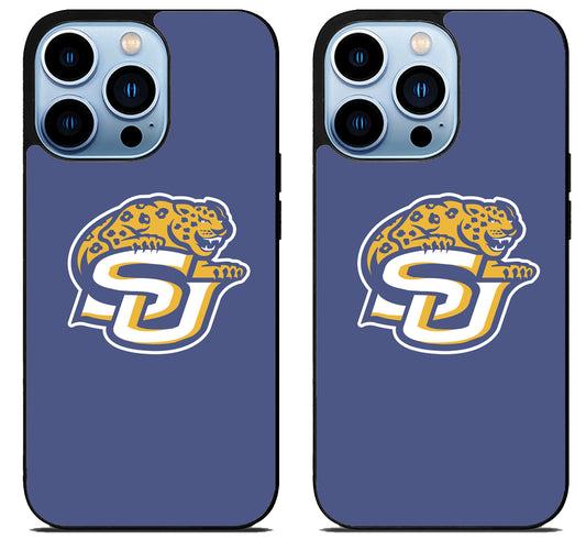 Southern Jaguars Logo iPhone 15 Pro | iPhone 15 Pro Max Case