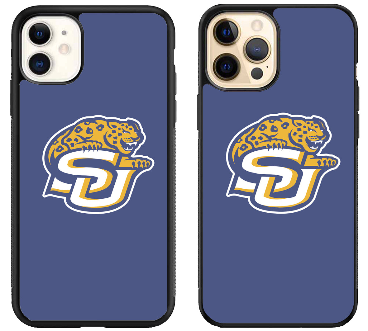 Southern Jaguars Logo Phone 12 | 12 Mini | 12 Pro | 12 Pro Max Case