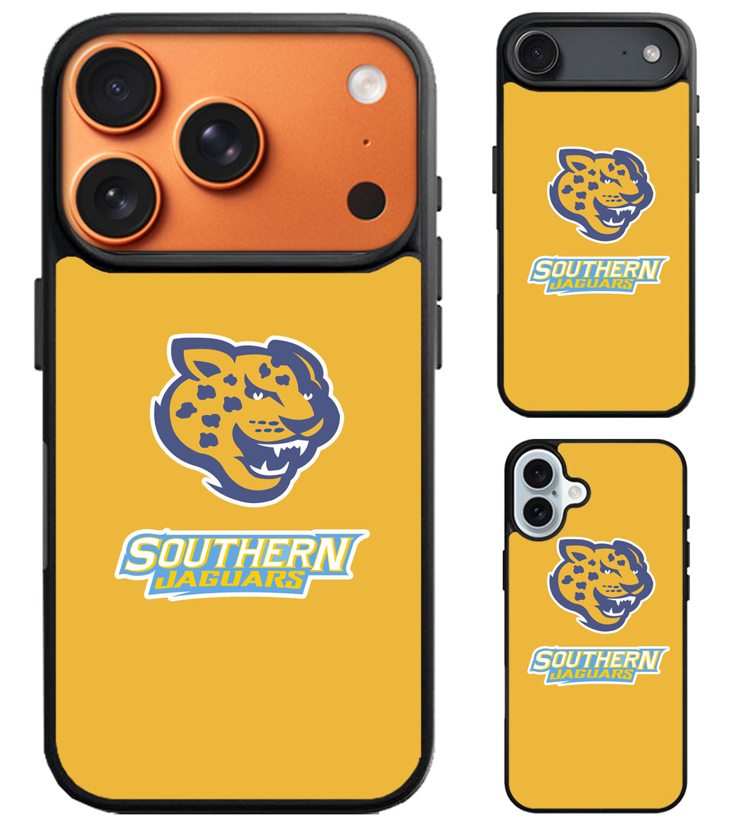 Southern Jaguars University Cover iPhone Air | iPhone 17 | 17 Pro | 17 Pro Max Case