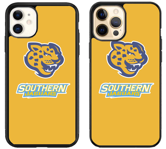 Southern Jaguars University Cover Phone 12 | 12 Mini | 12 Pro | 12 Pro Max Case