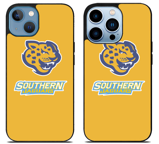 Southern Jaguars University Cover iPhone 13 | 13 Mini | 13 Pro | 13 Pro Max Case