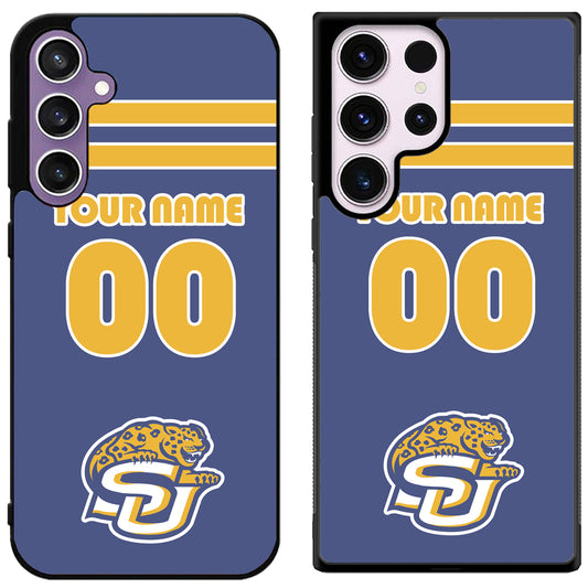 Custom Personalized Southern Jaguars Samsung Galaxy S24 | S24+ | S24 Ultra Case