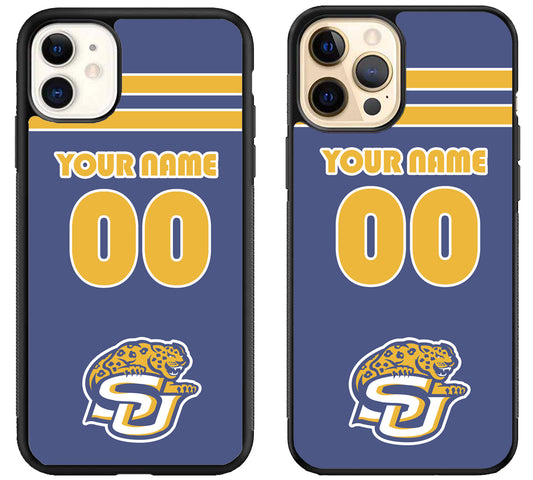 Custom Personalized Southern Jaguars iPhone 12 | 12 Mini | 12 Pro | 12 Pro Max Case