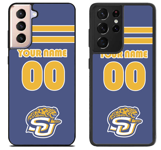 Custom Personalized Southern Jaguars Samsung Galaxy S21 | S21 FE | S21+ | S21 Ultra Case