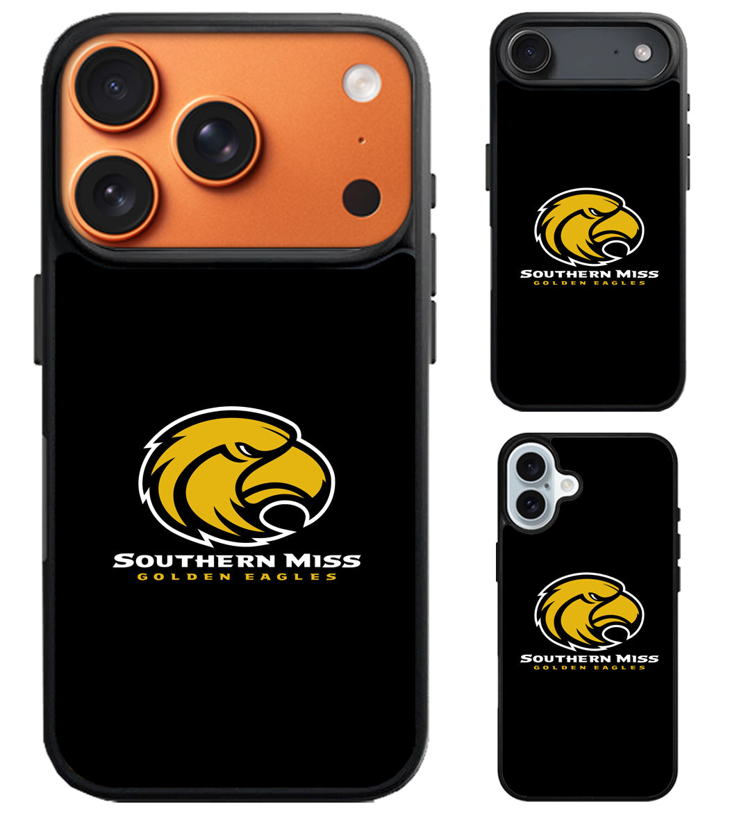 Southern Miss Golden Eagles Logo iPhone Air | iPhone 17 | 17 Pro | 17 Pro Max Case