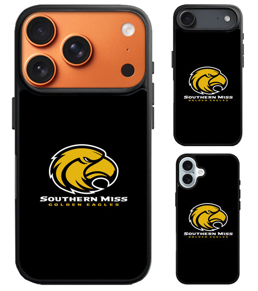 Southern Miss Golden Eagles Logo iPhone Air | iPhone 17 | 17 Pro | 17 Pro Max Case