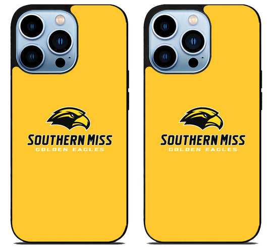 Southern Miss Golden Eagles Logo iPhone 15 Pro | iPhone 15 Pro Max Case