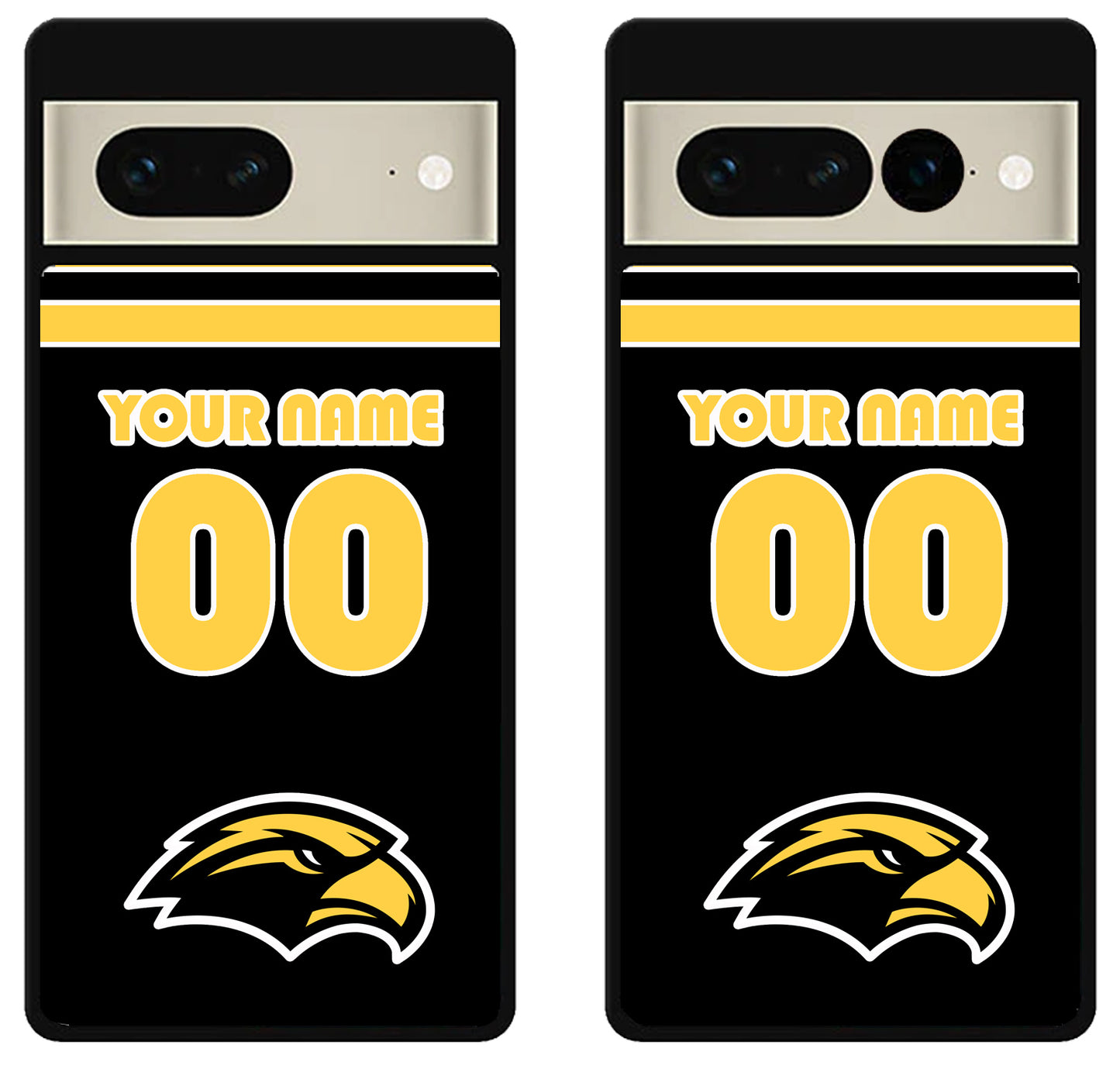 Custom Personalized Southern Miss Golden Eagles Google Pixel 7 | 7 Pro Case