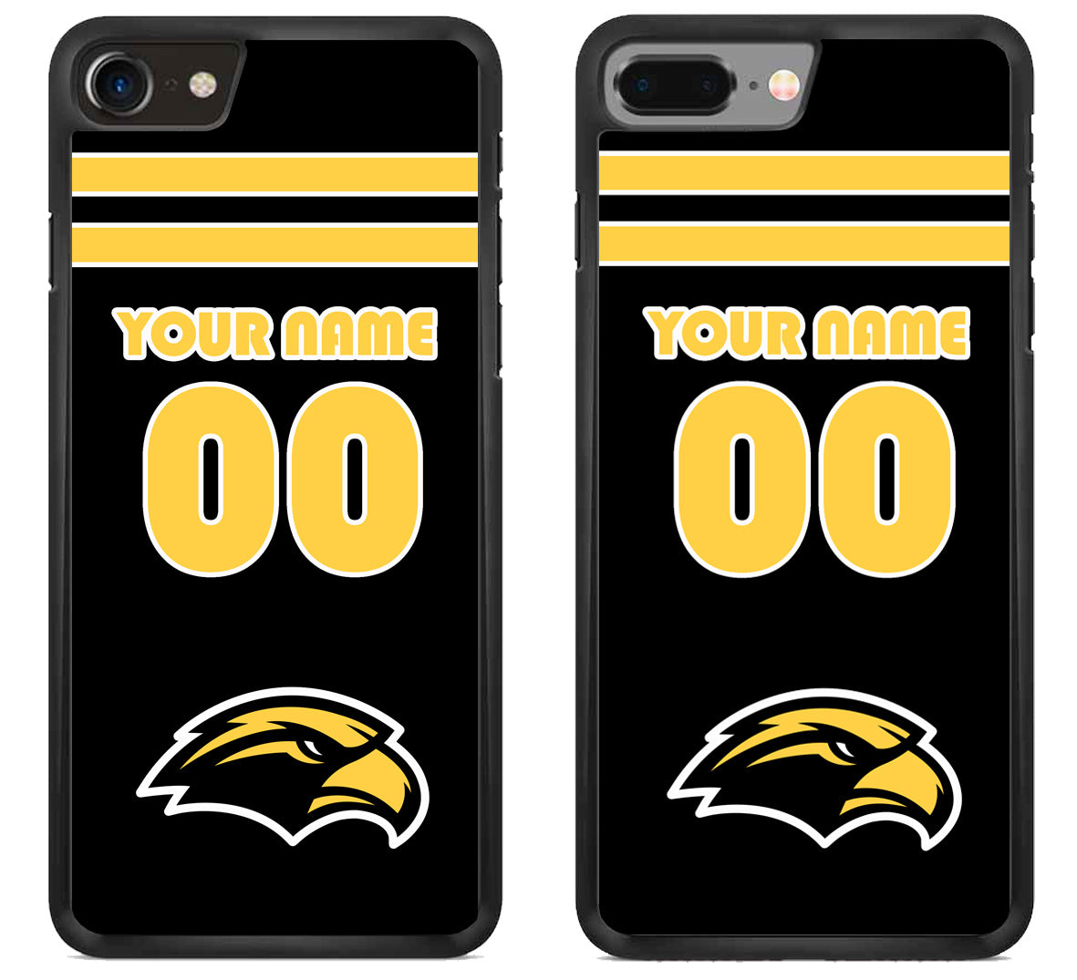 Custom Personalized Southern Miss Golden Eagles iPhone 8 | 8 Plus Case