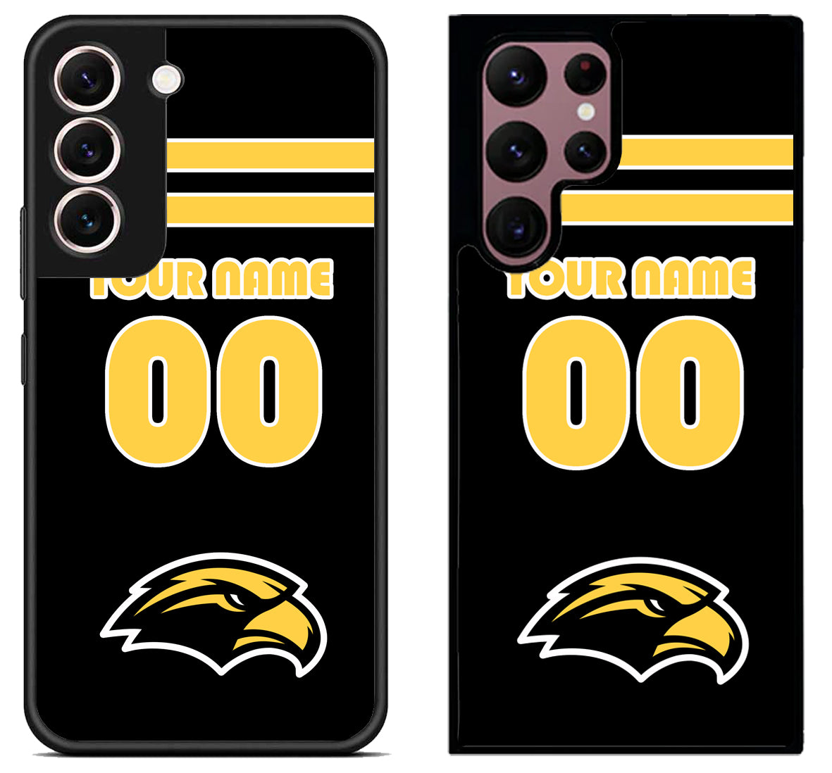 Custom Personalized Southern Miss Golden Eagles Samsung Galaxy S22 | S22+ | S22 Ultra Case