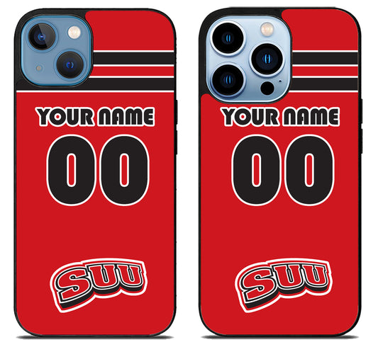 Custom Personalized Southern Utah Thunderbirds iPhone 13 | 13 Mini | 13 Pro | 13 Pro Max Case