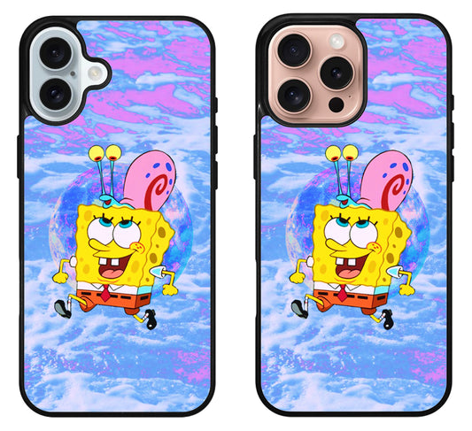 Spongebob Drippy iPhone 16 | 16 Plus | 16 Pro | 16 Pro Max Case