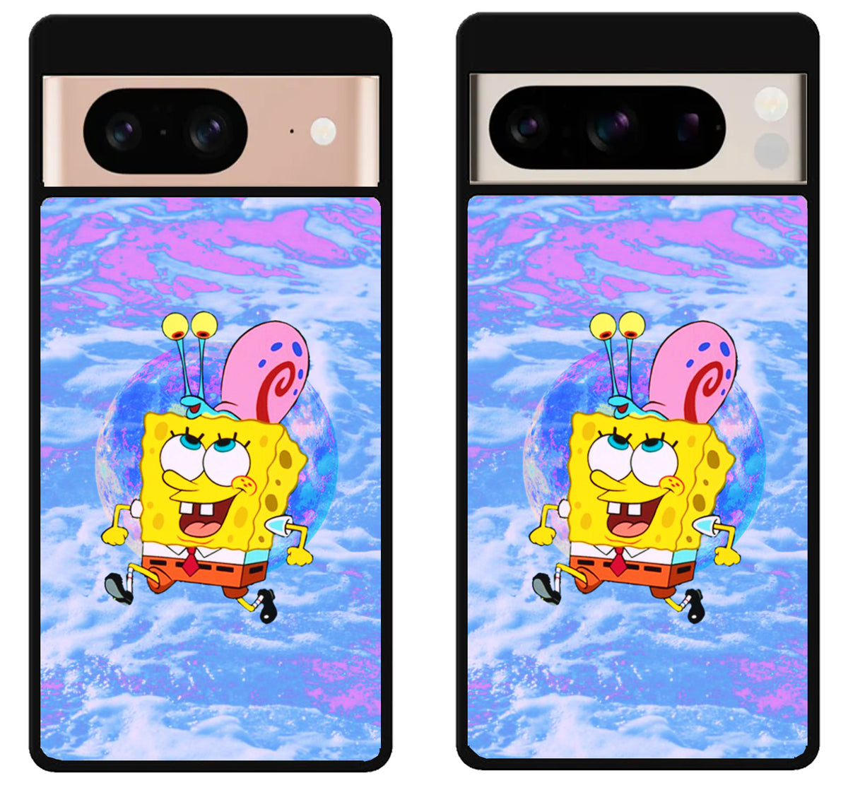 Spongebob Drippy Wallpaper Google Pixel 8 | 8 Pro Case