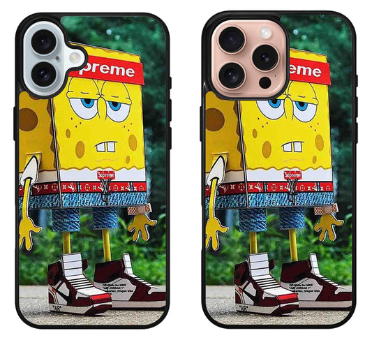 Spongebob Hypebeast iPhone 16 | 16 Plus | 16 Pro | 16 Pro Max Case