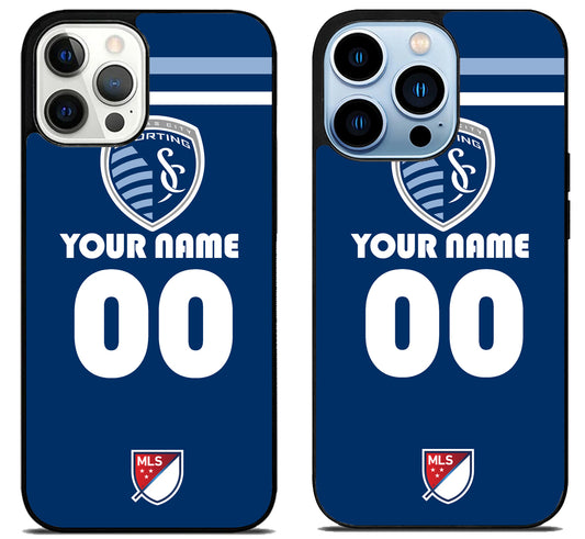 Custom Personalized Sporting Kansas City MLS iPhone 15 Pro | iPhone 15 Pro Max Case