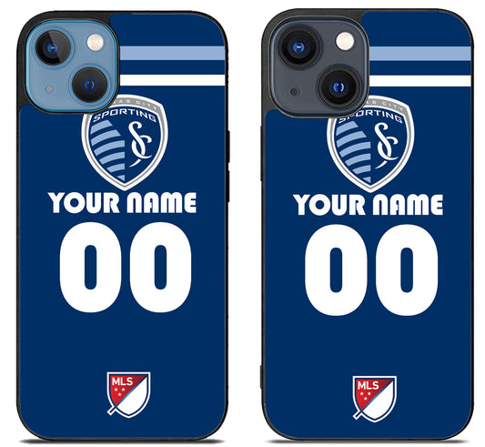 Custom Personalized Sporting Kansas City MLS iPhone 15 | iPhone 15 Plus Case