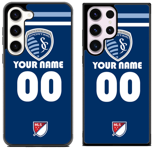 Custom Personalized Sporting Kansas City MLS Samsung Galaxy S23 | S23+ | S23 Ultra Case