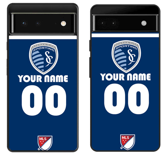 Custom Personalized Sporting Kansas City MLS Google Pixel 6 | 6A | 6 Pro Case