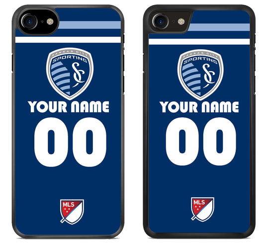 Custom Personalized Sporting Kansas City MLS iPhone SE 2020 | iPhone SE 2022 Case