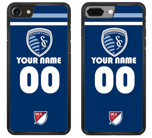 Custom Personalized Sporting Kansas City MLS iPhone 8 | 8 Plus Case