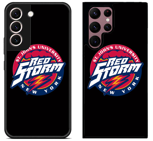 St John's Red Storm Black Samsung Galaxy S22 | S22+ | S22 Ultra Case