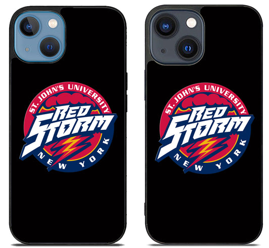 St John's Red Storm Black iPhone 15 | iPhone 15 Plus Case