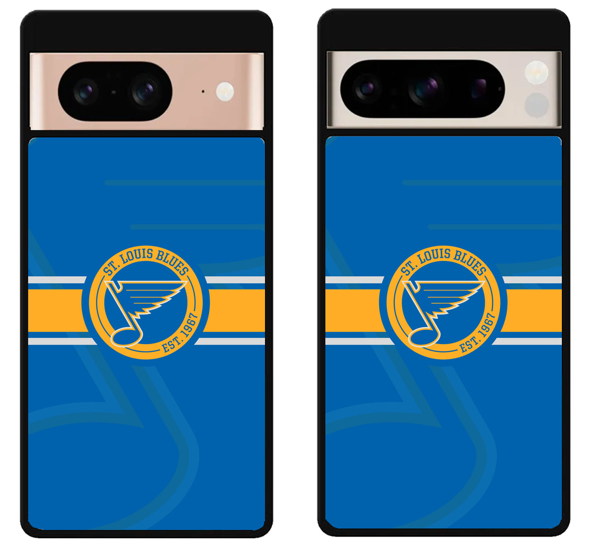 St Louis Blues Background Google Pixel 8 | 8 Pro Case
