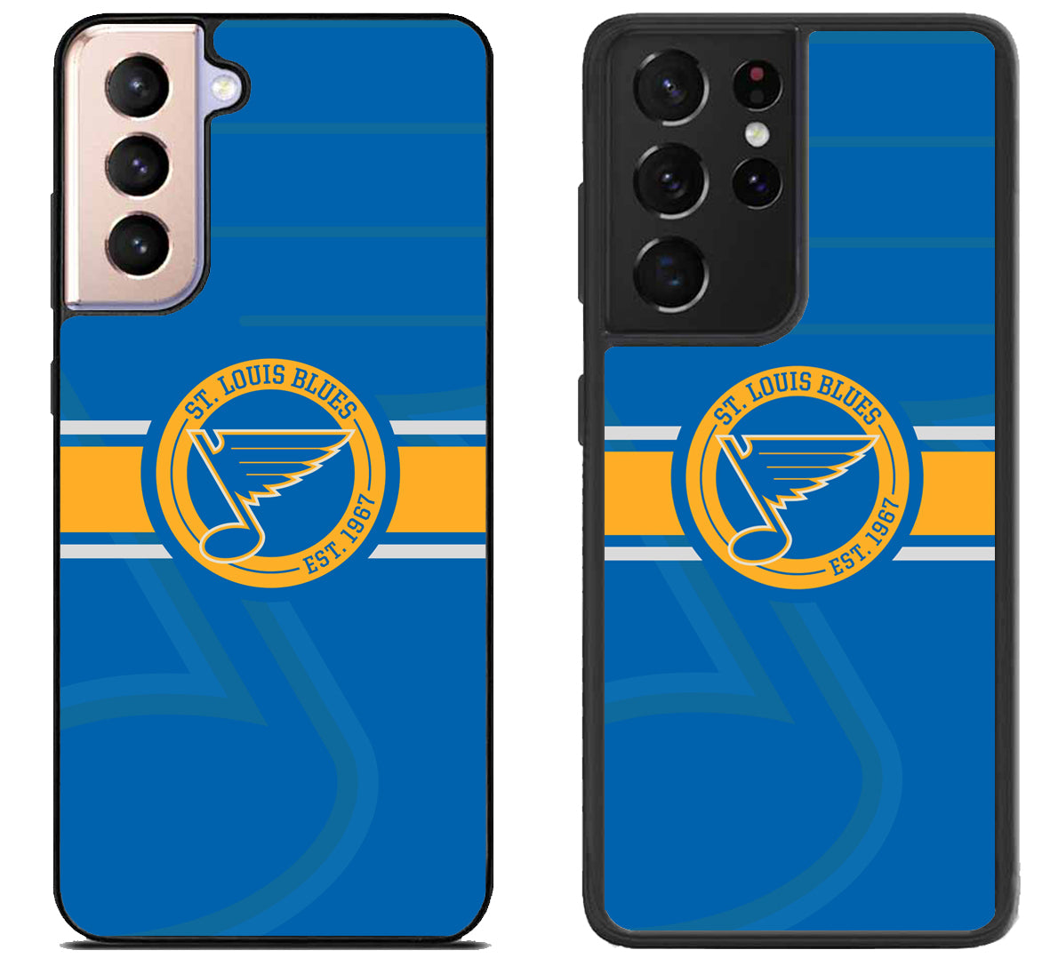 St Louis Blues Background Samsung Galaxy S21 | S21 FE | S21+ | S21 Ultra Case
