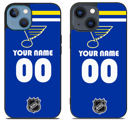 Custom Personalized St Louis Blues NHL iPhone 15 | iPhone 15 Plus Case