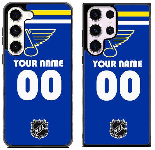 Custom Personalized St Louis Blues NHL Samsung Galaxy S23 | S23+ | S23 Ultra Case