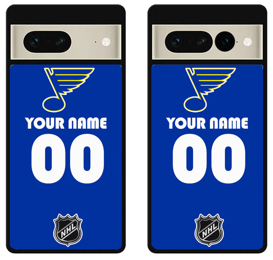 Custom Personalized St Louis Blues NHL Google Pixel 7 | 7 Pro Case