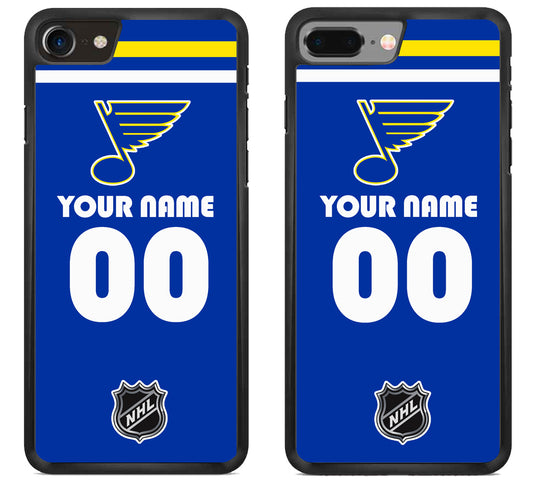 Custom Personalized St Louis Blues NHL iPhone 8 | 8 Plus Case