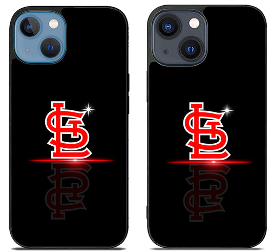 St Louis Cardinals Black iPhone 15 | iPhone 15 Plus Case