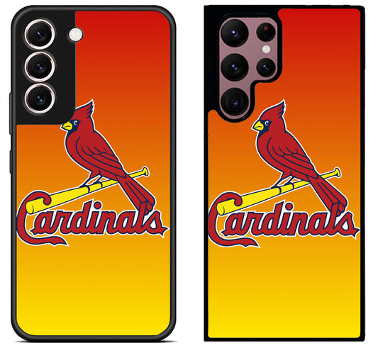 St Louis Cardinals Logo Samsung Galaxy S22 | S22+ | S22 Ultra Case