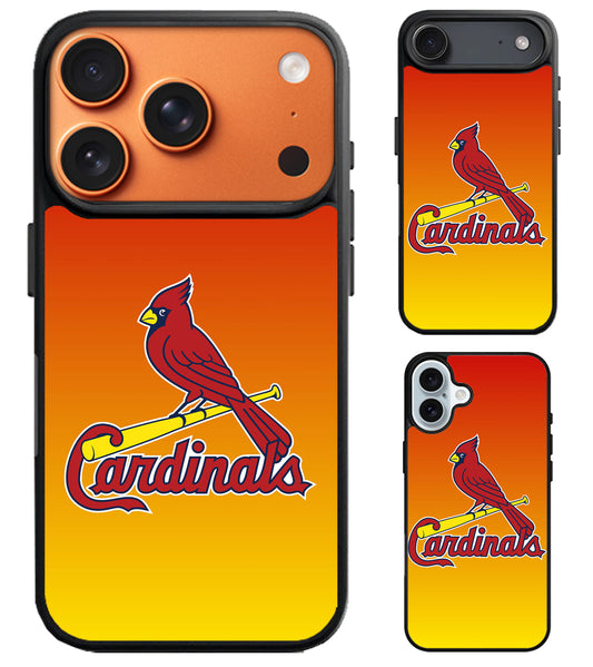 St Louis Cardinals Logo iPhone Air | iPhone 17 | 17 Pro | 17 Pro Max Case