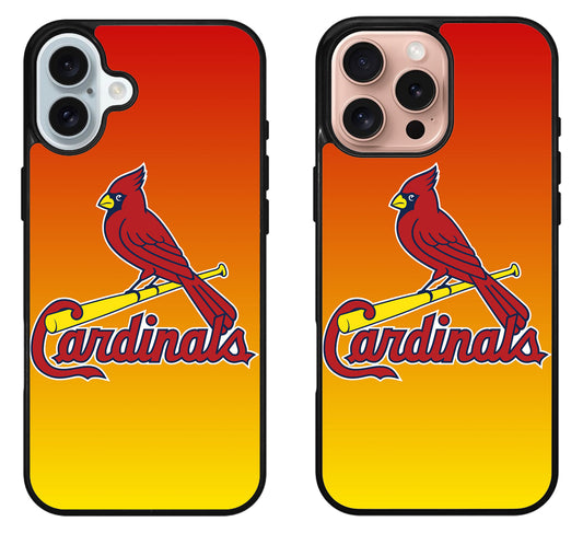 St Louis Cardinals Logo iPhone 16 | 16 Plus | 16 Pro | 16 Pro Max Case