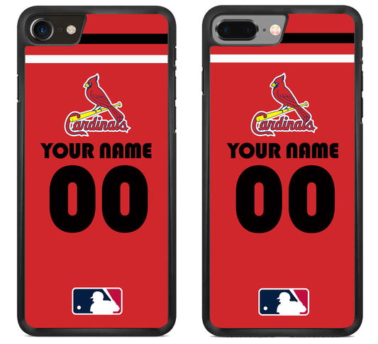 Custom Personalized St Louis Cardinals MLB iPhone 8 | 8 Plus Case