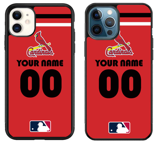 Custom Personalized St Louis Cardinals MLB iPhone 11 | 11 Pro | 11 Pro Max Case