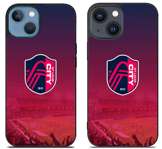 St Louis City Background iPhone 15 | iPhone 15 Plus Case