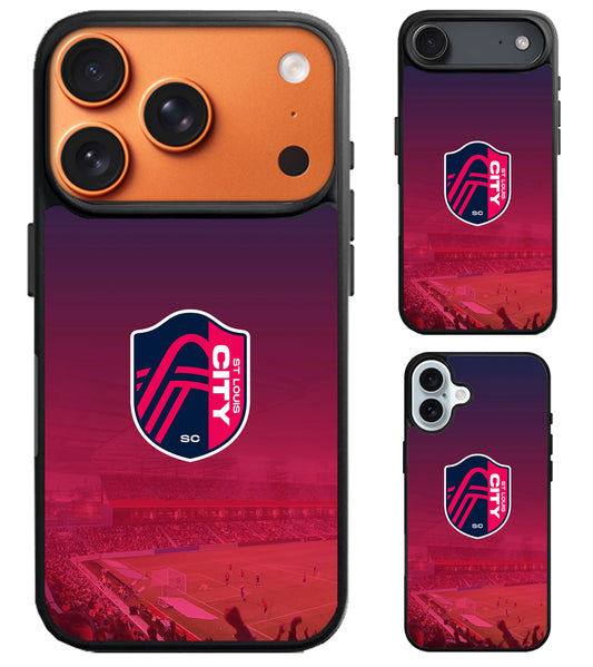 St Louis City Background iPhone Air | iPhone 17 | 17 Pro | 17 Pro Max Case