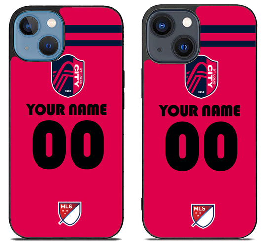 Custom Personalized St Louis City SC MLS iPhone 15 | iPhone 15 Plus Case