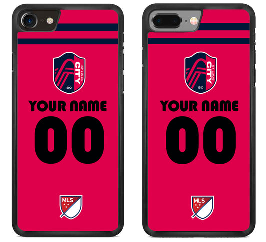 Custom Personalized St Louis City SC MLS iPhone 8 | 8 Plus Case