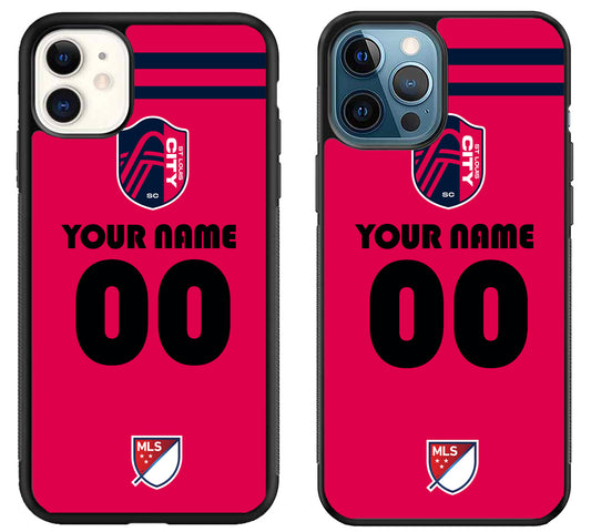 Custom Personalized St Louis City SC MLS iPhone 11 | 11 Pro | 11 Pro Max Case
