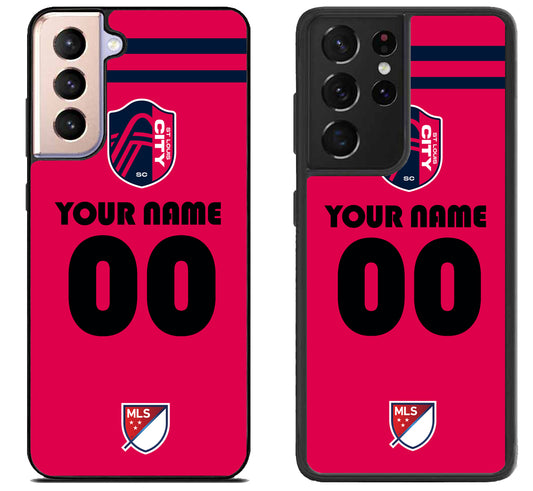 Custom Personalized St Louis City SC MLS Samsung Galaxy S21 | S21 FE | S21+ | S21 Ultra Case