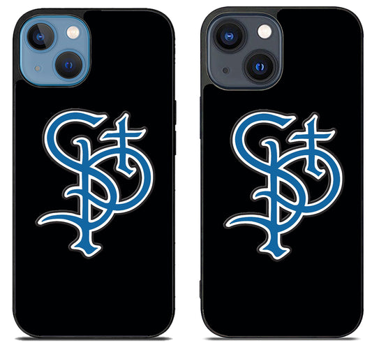 St Paul Saints Black iPhone 15 | iPhone 15 Plus Case
